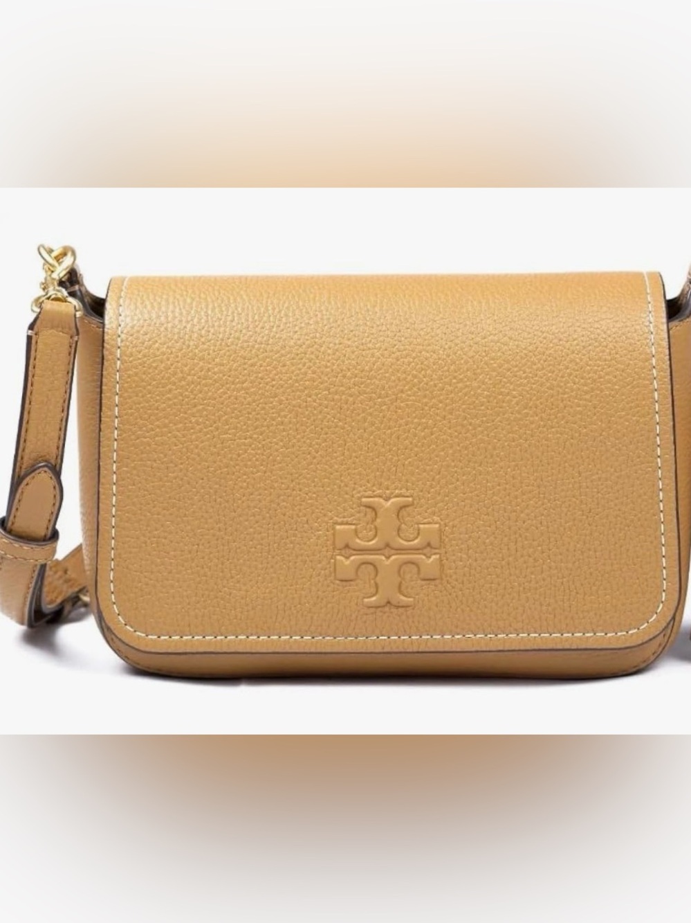 NWT Tory Burch Thea Crossbody Flap - Color-Tiramisu - With Three Straps